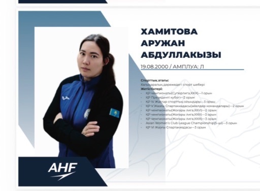 Хамитова Аружан Абдуллақызы